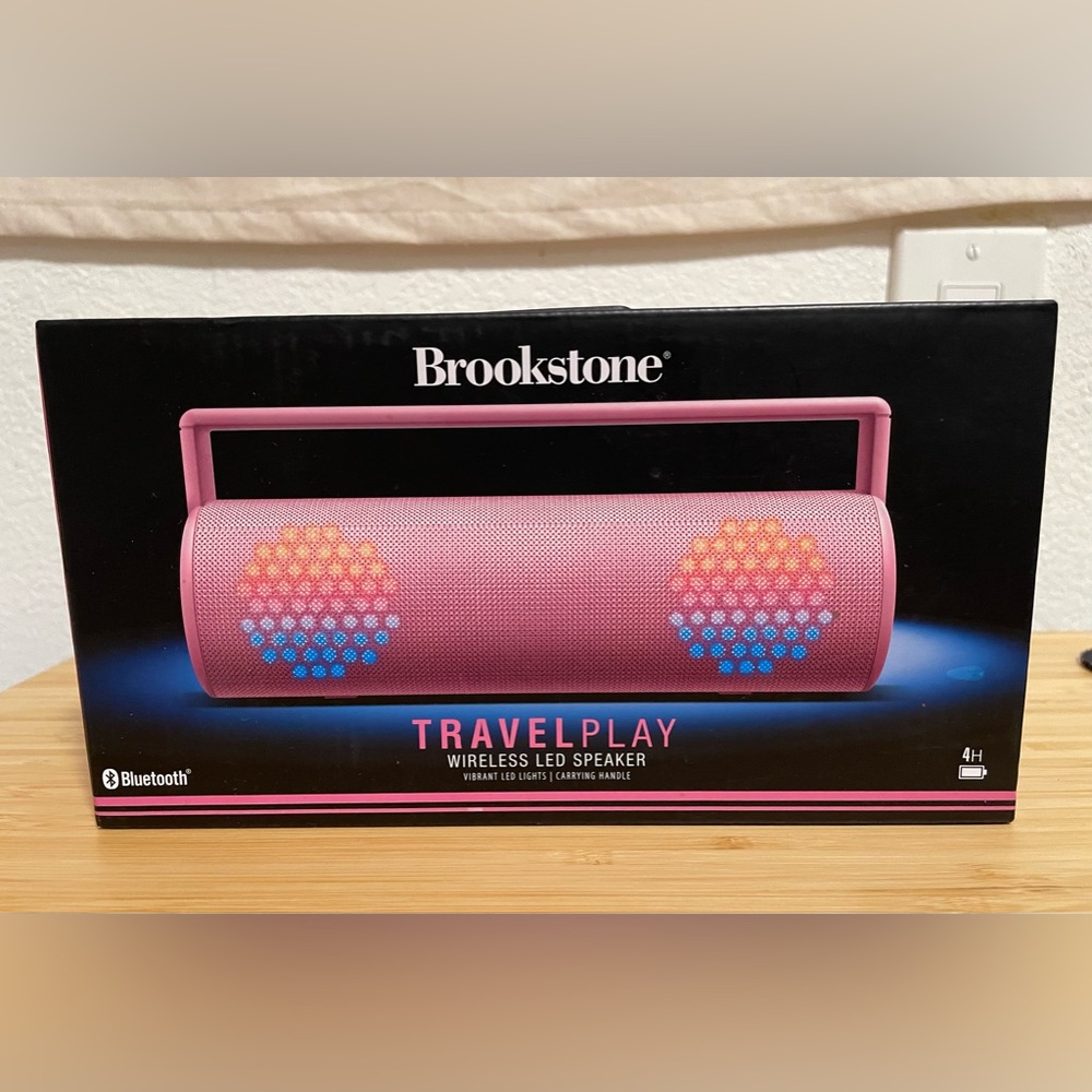 New Brookstone Travelplay Speaker - Portable and Wireless Speaker